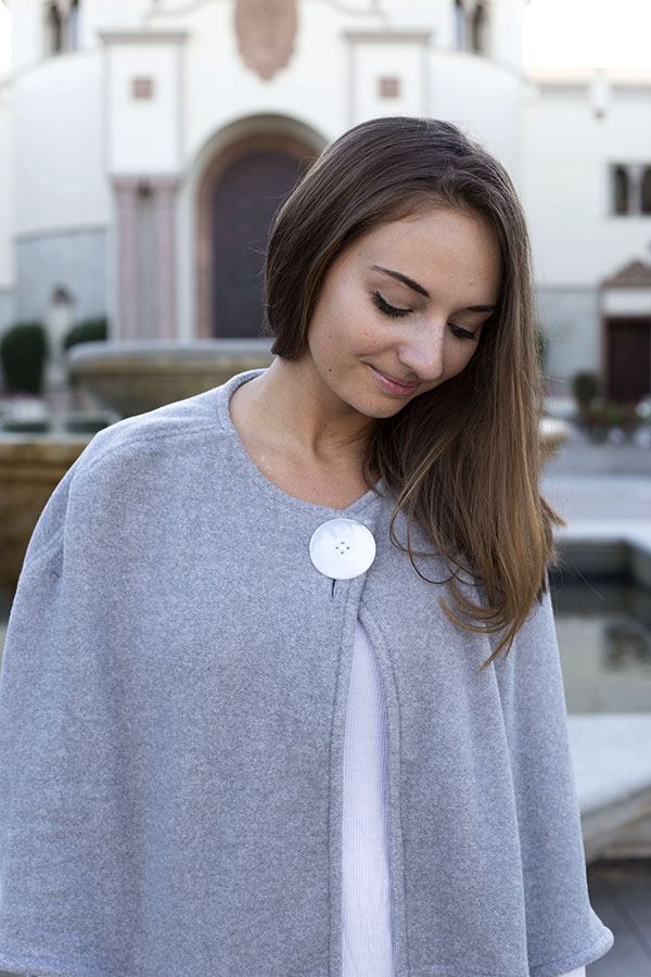 button sweater
