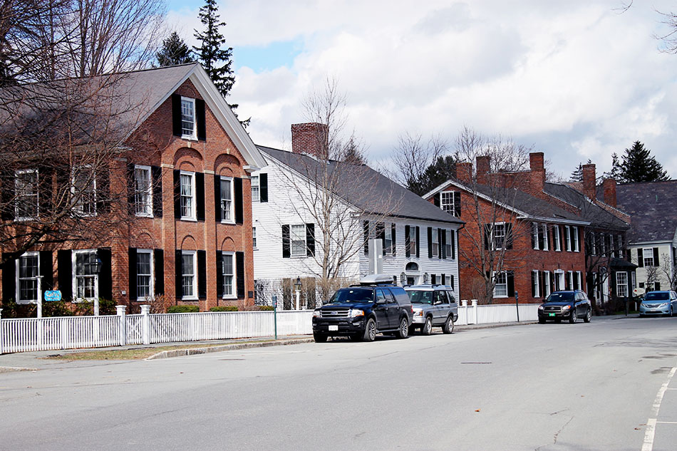 charming new england town
