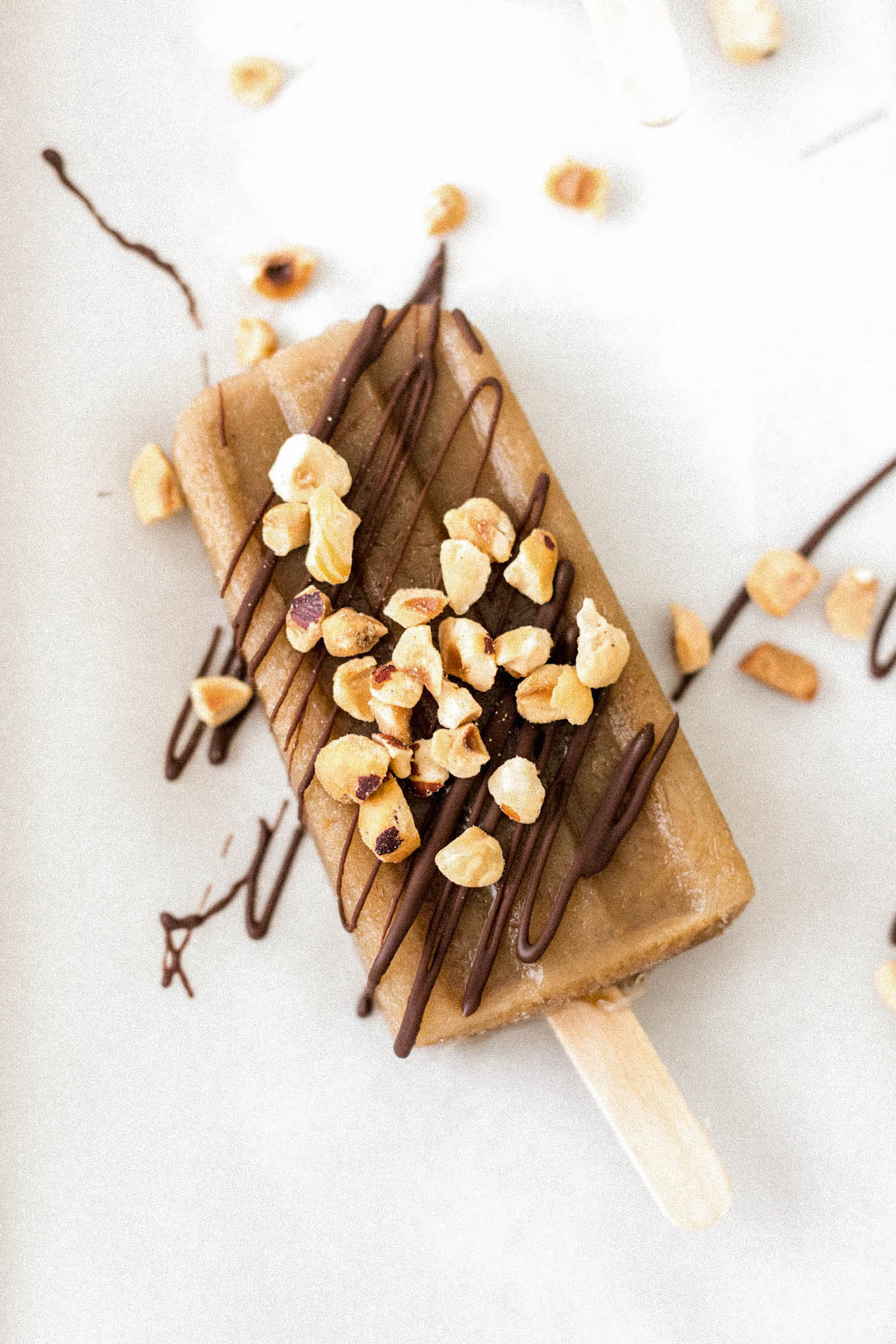 Coffee Popsicles with Chocolate Drizzle | The Coastal Confidence by Aubrey Yandow
