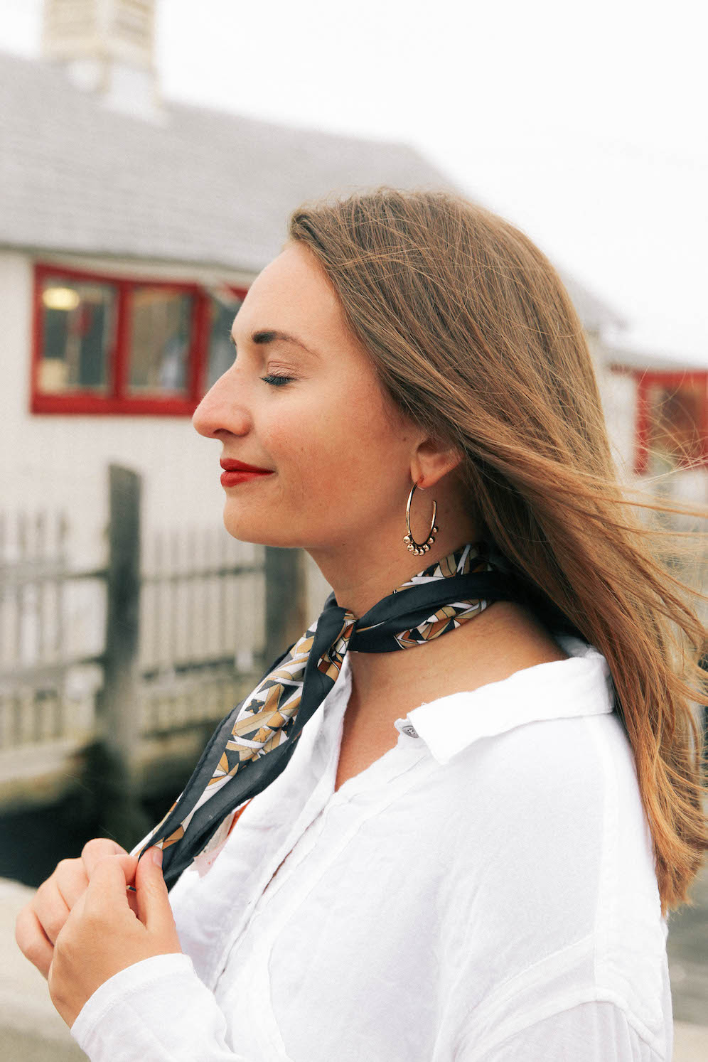 Check Out All The Cute Ways You Can Wear A Silk Scarf Around Your Neck This  Summer - SHEfinds