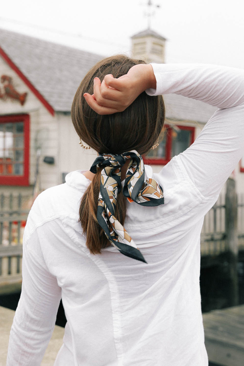 How to Wear a Silk Scarf 3 Ways