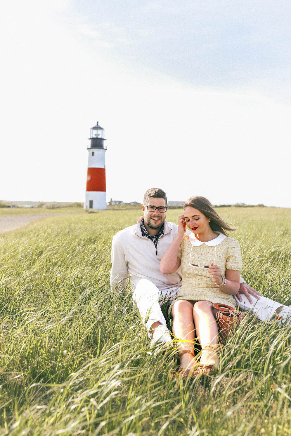 Preppy Couple on Nantucket The Coastal Confidence by Aubrey Yandow