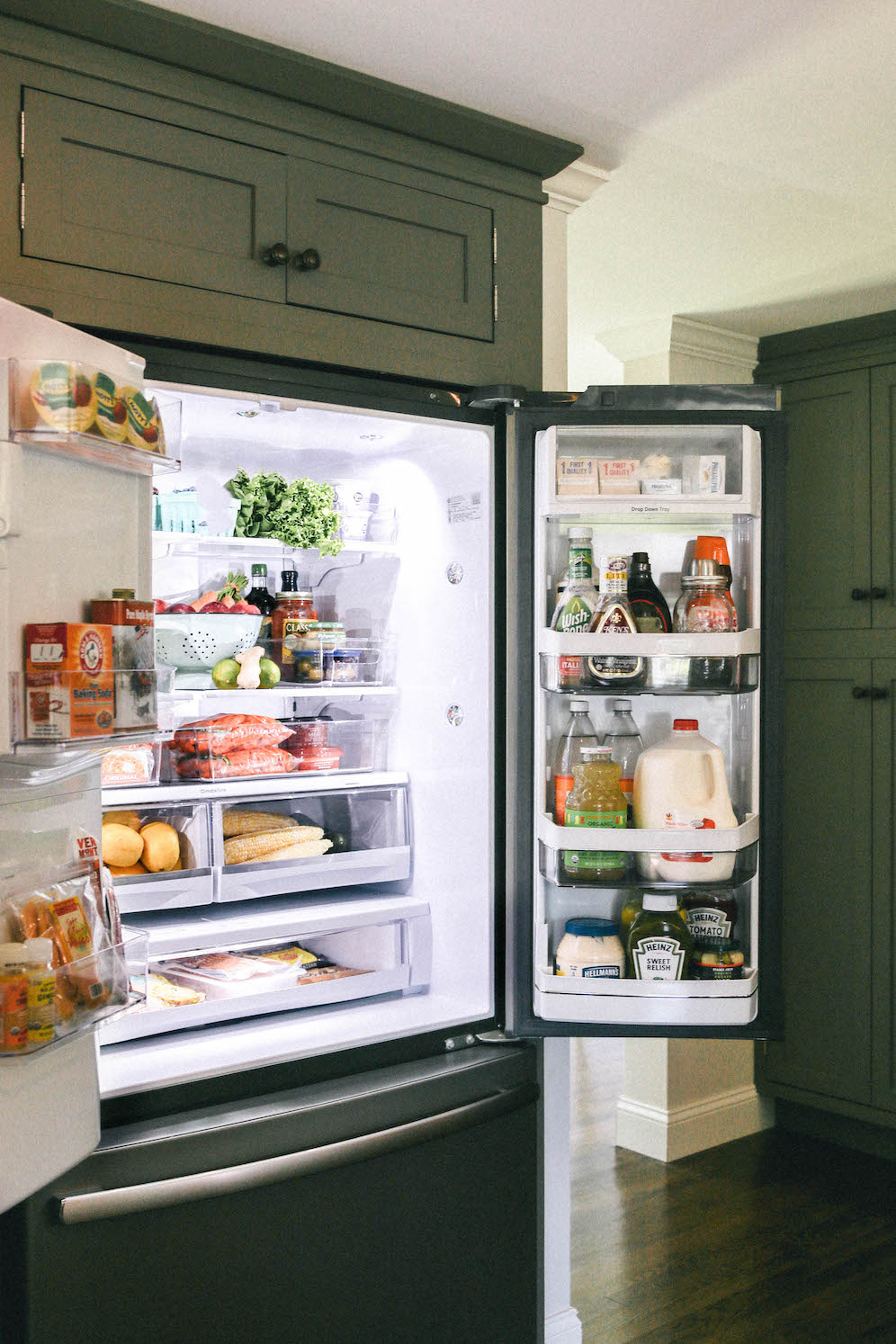 Tour My Kitchen: refrigerator and freezer organization