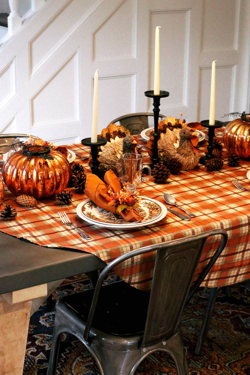 Affordable Thanksgiving Table Decor The Coastal Confidence Aubrey Yandow