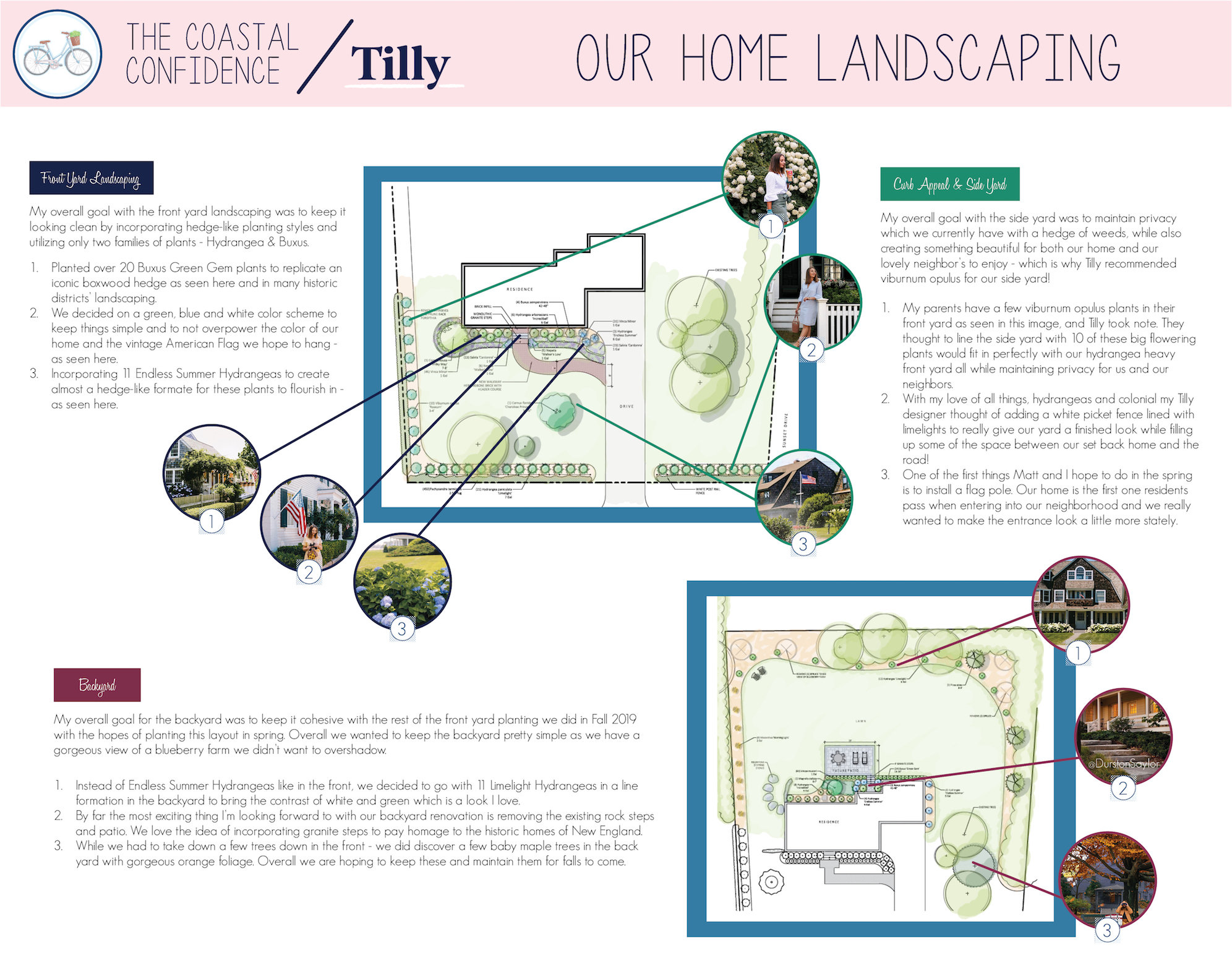 Our Fall Landscaping With Tilly The Coastal Confidence Aubrey Yandow