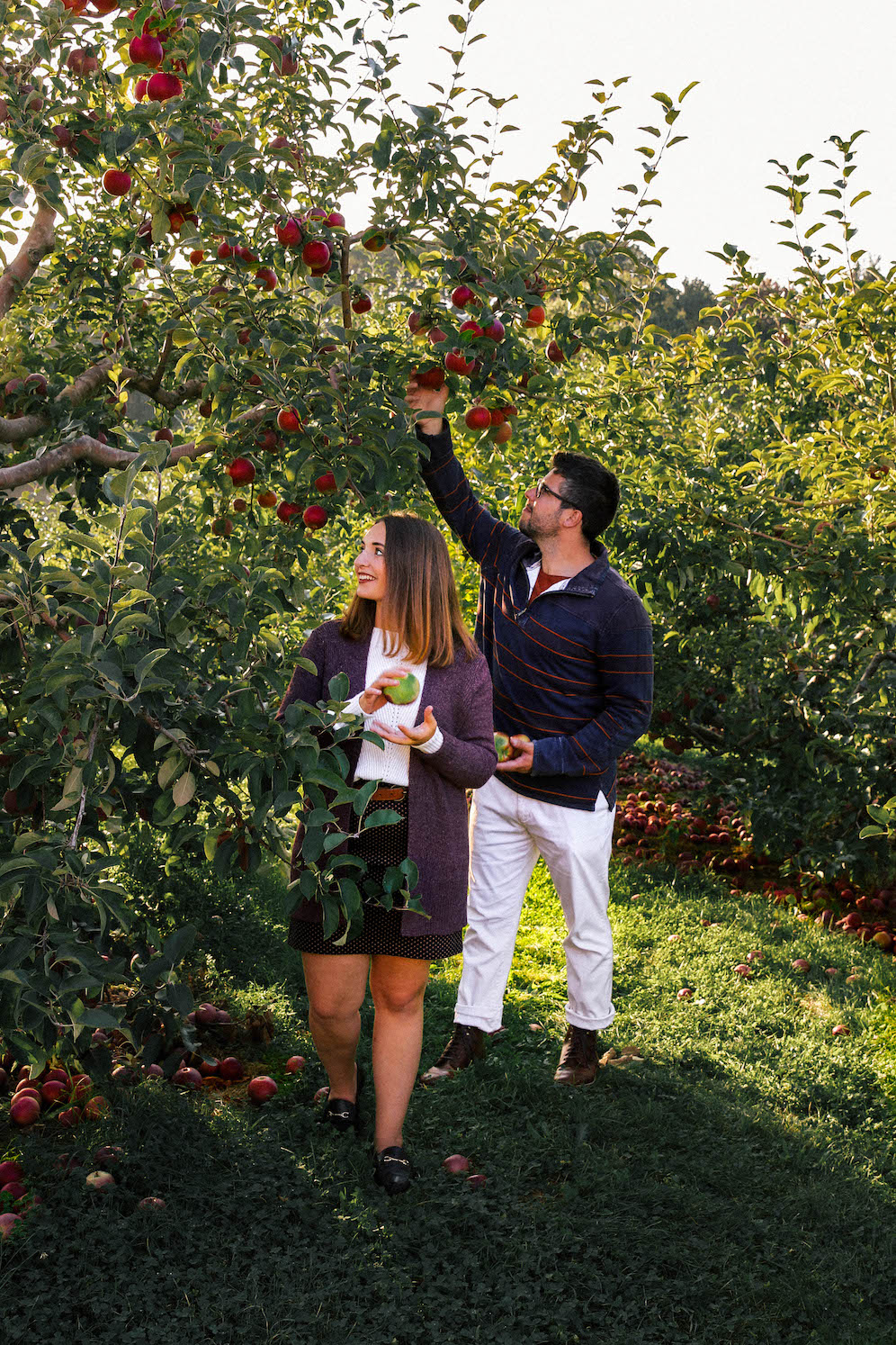 What To Wear Apple Picking in New England The Coastal Confidence Aubrey Yandow