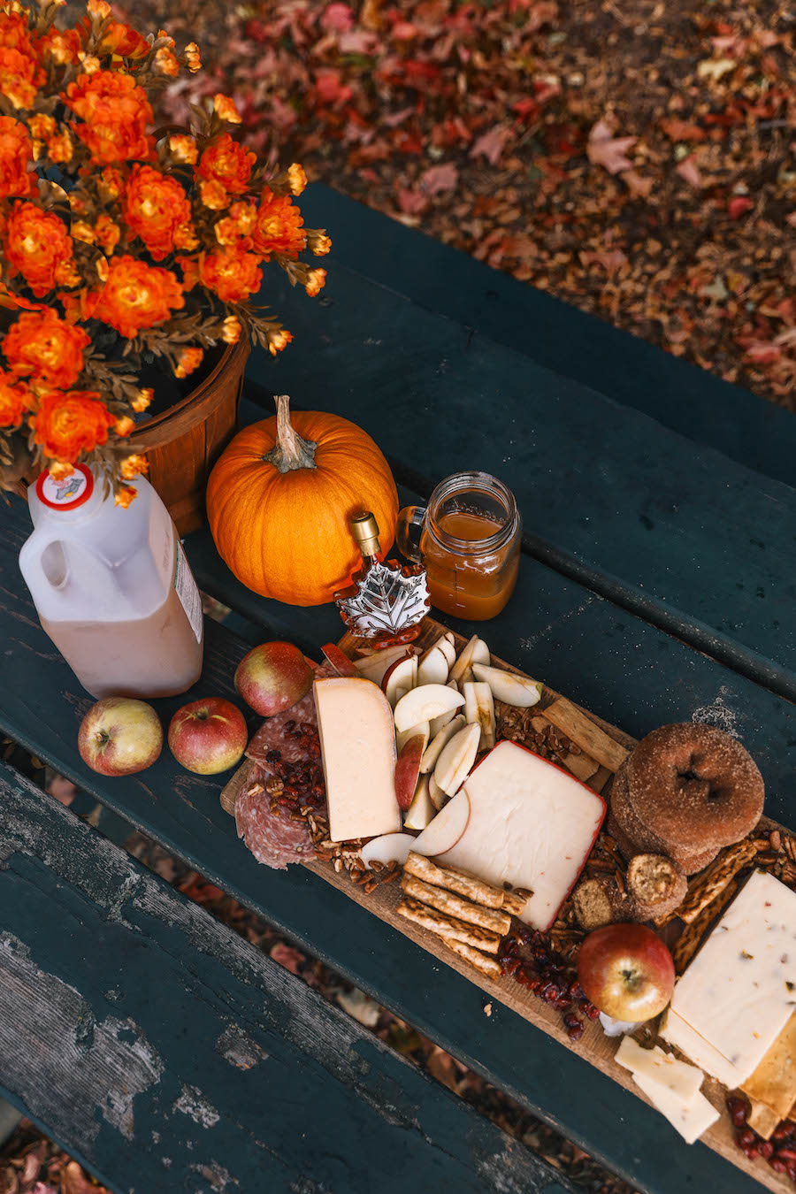 The Perfect Cheese Board For Leaf Peeping This Fall