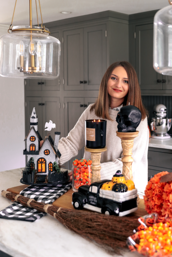 Cute Halloween Home Decor On A Budget Aubrey Yandow