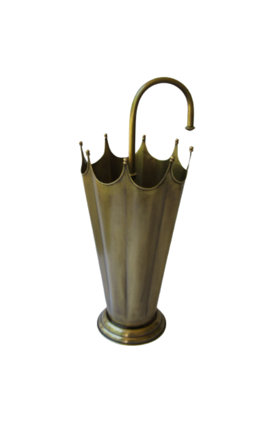 Historic Vestibule Solid Brass Umbrella Stand Aubrey Craig