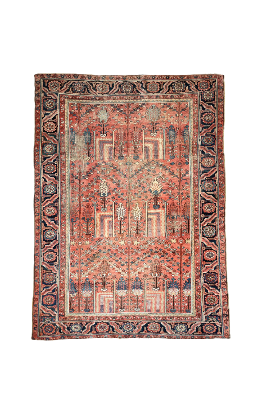 Antique Rug Collector's Piece Willow Tree of Life Aubrey Craig